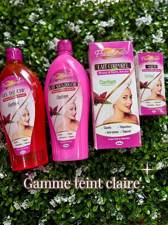 Gamme teint claire poushada 