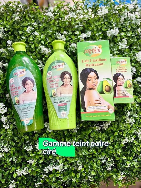 Gamme teint noire ciré Pog-néré